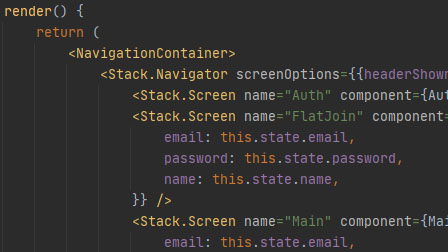 React JS Code